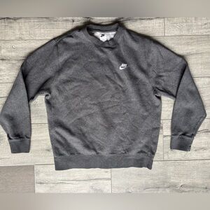 Nike Dark Gray Crewneck Sweatshirt